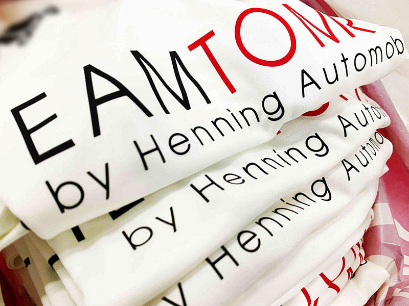 Textildruck mit Logo